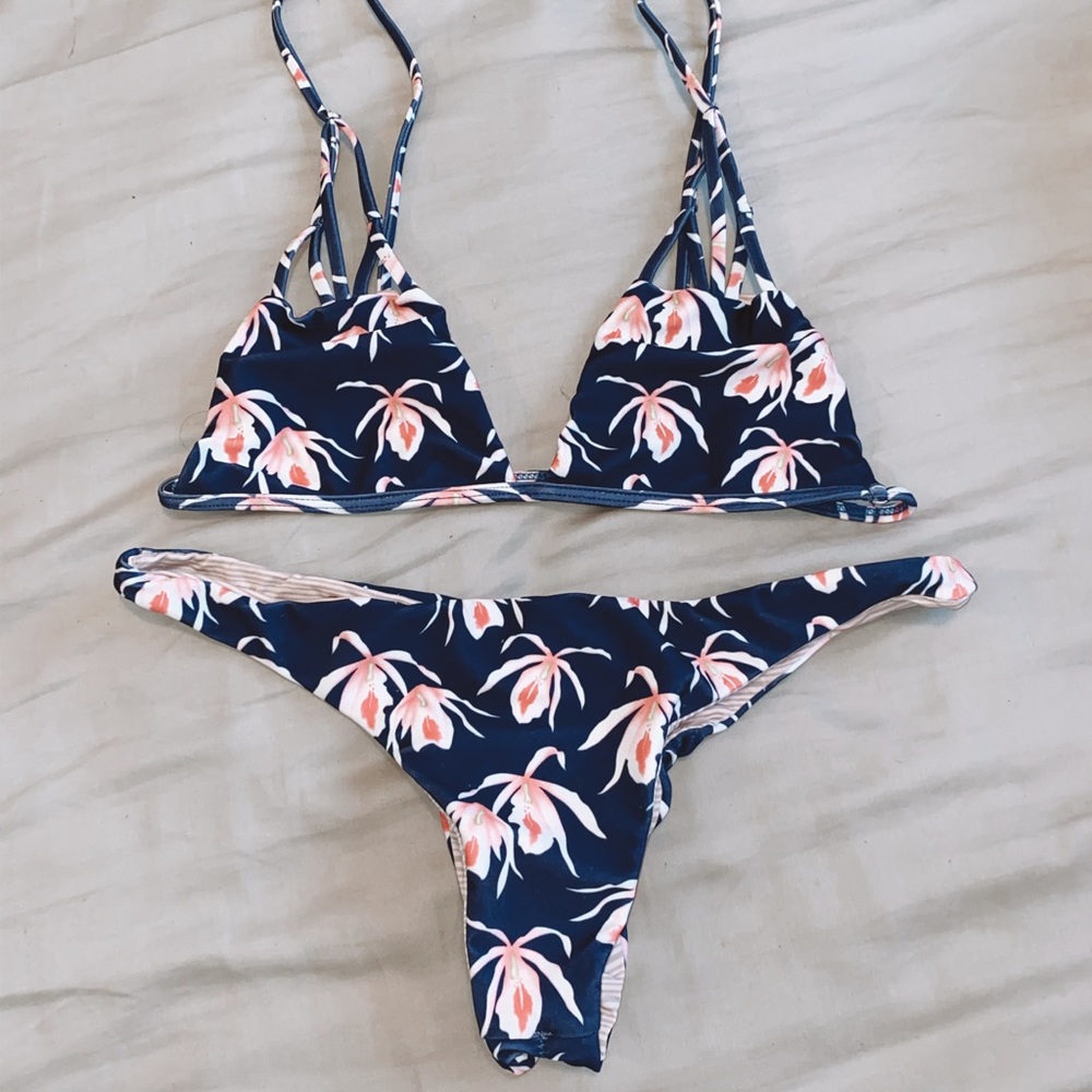 blue island orchid set